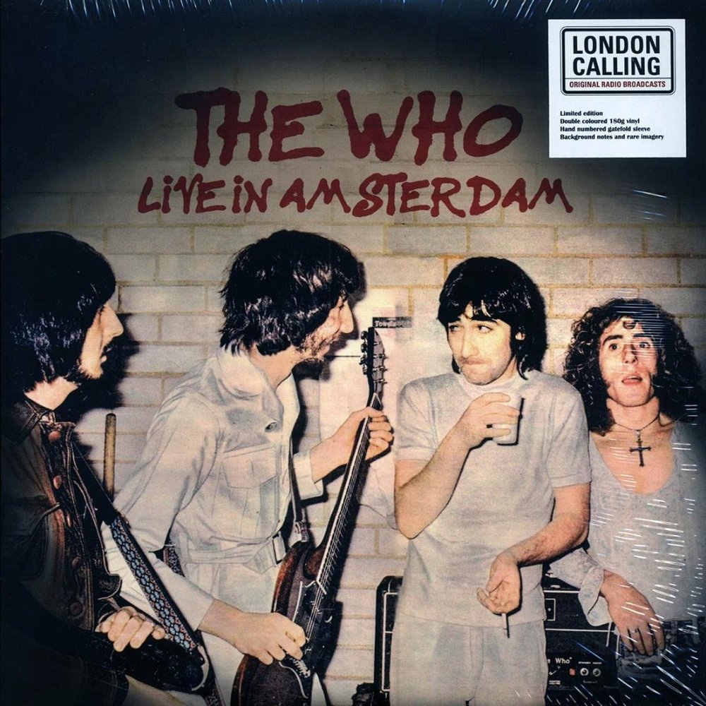 The Who Live In Amsterdam 2-LP ~ Numb/Ltd Ed 180g Colored Vinyl ~ New/Sealed!